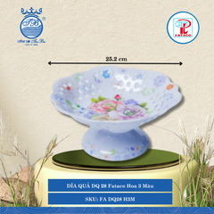 Dĩa Qủa DQ 27, DQ 28 Fataco (Nhiều Size, Nhiều Hình) Nhựa