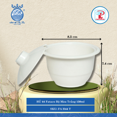 Hủ HU 44, HU 55 Fataco Bộ Màu Trắng (Nhiều Size) Nhựa