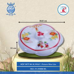 Hộp Mứt 06 (K.Nhạc) Fataco (Nhiều Màu) Nhựa