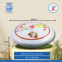 Hộp Mứt 18,19 Fataco (Nhiều Size, Nhiều Màu) Nhựa