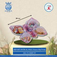 Hộp Mứt Bướm (K.Nhạc) Fataco (Nhiều Màu) Nhựa