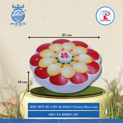 Hộp Mứt BC Lớn (K.Nhạc) Fataco (Nhiều Màu) Nhựa