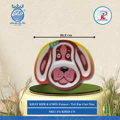 Khay Khe 8 (Chó) KHE 8 Fataco Trẻ Em (Nhiều Hình) Nhựa