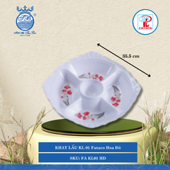 Khay Lẩu KL01, KL02 Fataco (Nhiều Size, Nhiều Hình) Nhựa