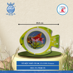 Tô Bột Nhỏ (TE 36 Cá Con) Fataco Trẻ Em (Nhiều Hình) Nhựa