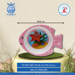 Tô Bột Nhỏ (TE 36 Cá Con) Fataco Trẻ Em (Nhiều Hình) Nhựa