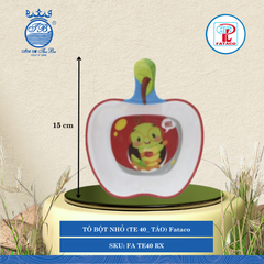Tô Bột Nhỏ (TE 40 Táo) Fataco Trẻ Em (Nhiều Hình) Nhựa