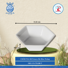 CHẤM TLG 05 Fataco Bộ Màu Trắng Dài: 11.2cm Rộng: 10.1cm Cao: 3.6cm Nhựa FA TLG05 T