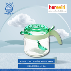 Hũ Gia Vị TT Có Muỗng Herevin 300ml (Giao Màu Ngẫu Nhiên) 300ml 36 Cái/Thùng HEGI131041 500