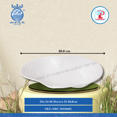 Dĩa Sò 04 Horeca Dài: 28.8cm Rộng: 17.1cm Cao: 4.4cm Fataco Nhựa HRC DSO04H