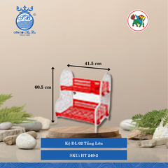 Kệ ĐL Lớn (Nhiều Loại, Giao Màu Ngẫu Nhiên) Hiệp Thành Nhựa