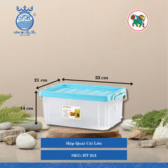 Hộp Quai Cài (Nhiều Size, Giao Màu Ngẫu Nhiên) Hiệp Thành Nhựa