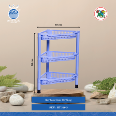 Kệ Tam Giác (Nhiều Loại, Giao Màu Ngẫu Nhiên) Hiệp Thành Nhựa