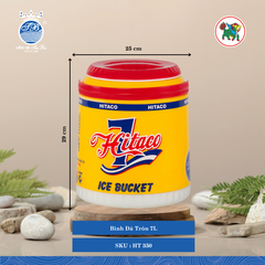 Bình Đá Tròn (Nhiều Size, Giao Màu Ngẫu Nhiên) Hiệp Thành Nhựa