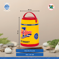 Bình Đá Tròn (Nhiều Size, Giao Màu Ngẫu Nhiên) Hiệp Thành Nhựa