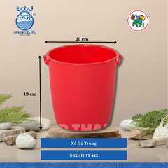 Xô Đá (Nhiều Loại, Giao Màu Ngẫu Nhiên) Hiệp Thành Nhựa