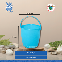 Xô Đá (Nhiều Loại, Giao Màu Ngẫu Nhiên) Hiệp Thành Nhựa