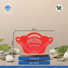 Rổ Bông (Nhiều Size, Giao Màu Ngẫu Nhiên) Hiệp Thành Nhựa
