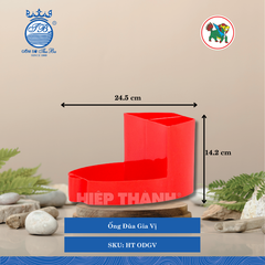 Ống Đũa Gia Vị Dài: 24.5cm Rộng: 17cm Cao: 14.2cm Hiệp Thành Nhựa HT ODGV