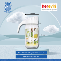 Bình Rót Dầu Nhiều Size (Giao Màu Ngẫu Nhiên) Herevin Thủy Tinh