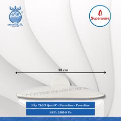 Nắp Thố 2 Quai Porceline Porceline (Nhiều Size) Superware Nhựa