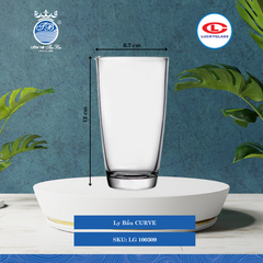 Ly Curve Lucky Glass Thủy Tinh (Nhiều Size)