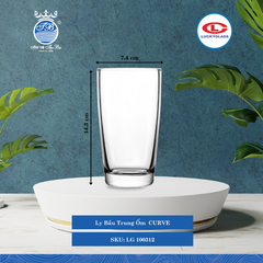 Ly Curve Lucky Glass Thủy Tinh (Nhiều Size)