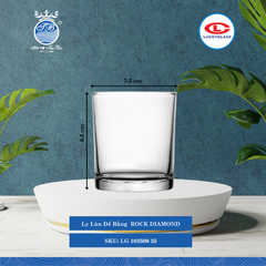 Ly Rock Diamond Lucky Glass Thủy Tinh (Nhiều Loại)