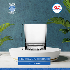 Ly Rock Diamond Lucky Glass Thủy Tinh (Nhiều Loại)