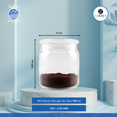 Hủ Classic Storage Jars Libbey Thủy Tinh (Nhiều Size)