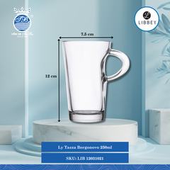 Ly Tazza Borgonovo Libbey Thủy Tinh (Nhiều Size)