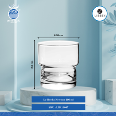 Ly Newton Libbey Thủy Tinh (Nhiều Size)