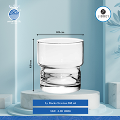 Ly Newton Libbey Thủy Tinh (Nhiều Size)