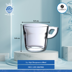 Ly Alpi Borgonovo Libbey Thủy Tinh (Nhiều Size) (Nhiều Size)
