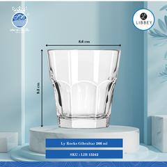 Ly Gibraltar Libbey Thủy Tinh (Nhiều Size)