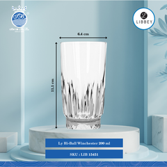 Ly Winchester Libbey Thủy Tinh (Nhiều Size)