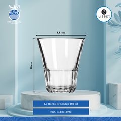 Ly Brooklyn Libbey Thủy Tinh (Nhiều Size)