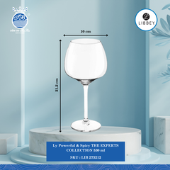 Ly THE EXPERTS COLLECTION Ø: 10.15cm 530ml Cao: 21.2cm 1 Cái/Thùng Libbey Thuỷ tinh EU Glassware LIB 273212