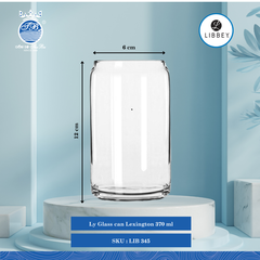 Ly Glass Can Libbey Thủy Tinh (Nhiều Size)