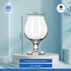 Ly Belgian Beer Libbey Thủy Tinh (Nhiều Size)