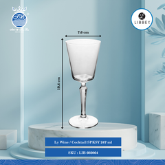 Ly SPKSY ØĐáy: 7.3cm ØMiệng: 7.6cm 247ml Cao: 19.4cm 12 Cái/Thùng Libbey Thuỷ tinh EU Glassware LIB 603064
