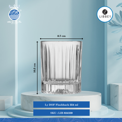 Ly Flashback Libbey Thủy Tinh (Nhiều Size)
