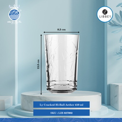 Ly Aether Ø: 8.3cm 410ml Cao: 13.55cm 12 Cái/Thùng Libbey Thuỷ tinh EU Glassware LIB 827002