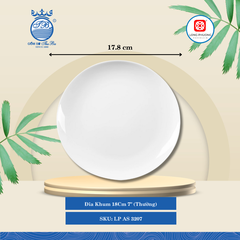 Dĩa Khum Trắng (Nhiều Size) Long Phương Sứ