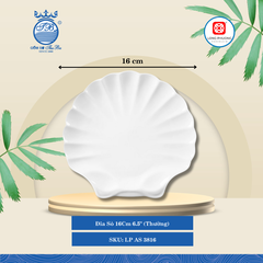Dĩa Sò Trắng (Nhiều Size, Nhiều Loại) Long Phương Sứ