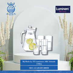 Bộ Bình Ly TT Luminarc ARC Islande 5 Món 4 Bộ/Thùng LUAR13IS 2905M