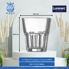 Ly Granity (Nhiều Size) Luminarc Thủy Tinh