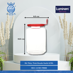 Hủ Rondo Smile (Giao Màu Ngẫu Nhiên) Luminarc Thủy Tinh