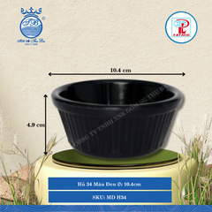 HŨ HU 32, HU 33, HU 34 Bộ Màu Đen (Nhiều Size) Fataco Nhựa