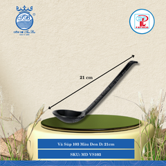 Vá Súp 103 Màu Đen Dài: 21cm Rộng: 6.3cm Fataco Nhựa MD VS103